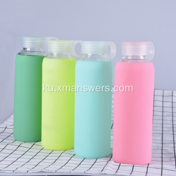 Heat Insulation Silicone Baby Glass Bottle Water Sleeve